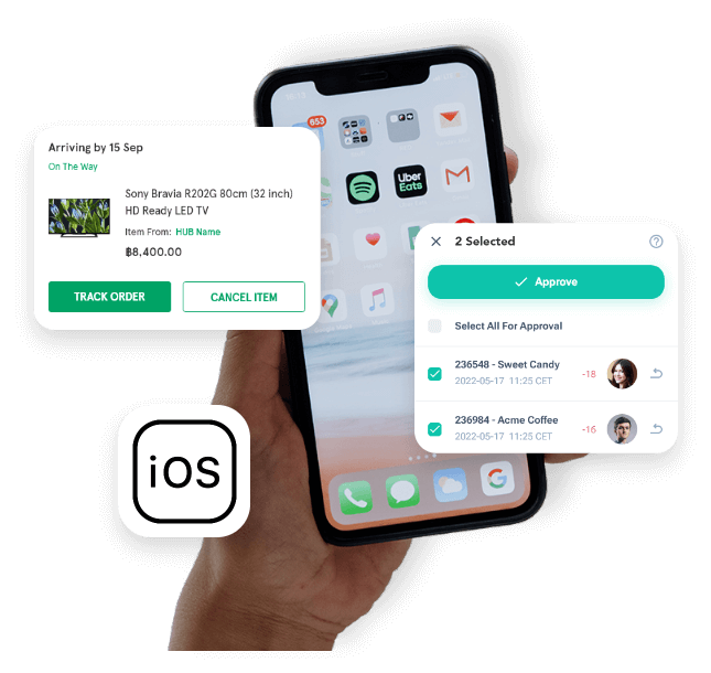 ios landing banner